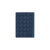 Montblanc Серия Style 3.0 Шестиугольный узор Чехол-книжка Четыре слота для карт Кожаный держатель для карт Мужской держатель для карт Чернильно-синий 198073