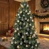 30PCS Shiny Christmas Tree Hanging Pendant Christmas Hanging Ball  Xmas New Year Celebration