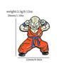 100 Металлических значков Dragon Ball Персонаж Dragon Ball Укун Сплав Масляная капля Брошь Аксессуары Булавка Декор для рюкзака