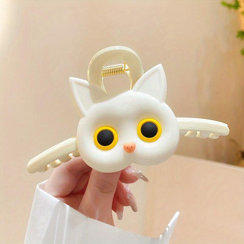 Cute Cat Hair Claw Hair Clip Female Large Back Head Clip Cute Cartoon Headwear