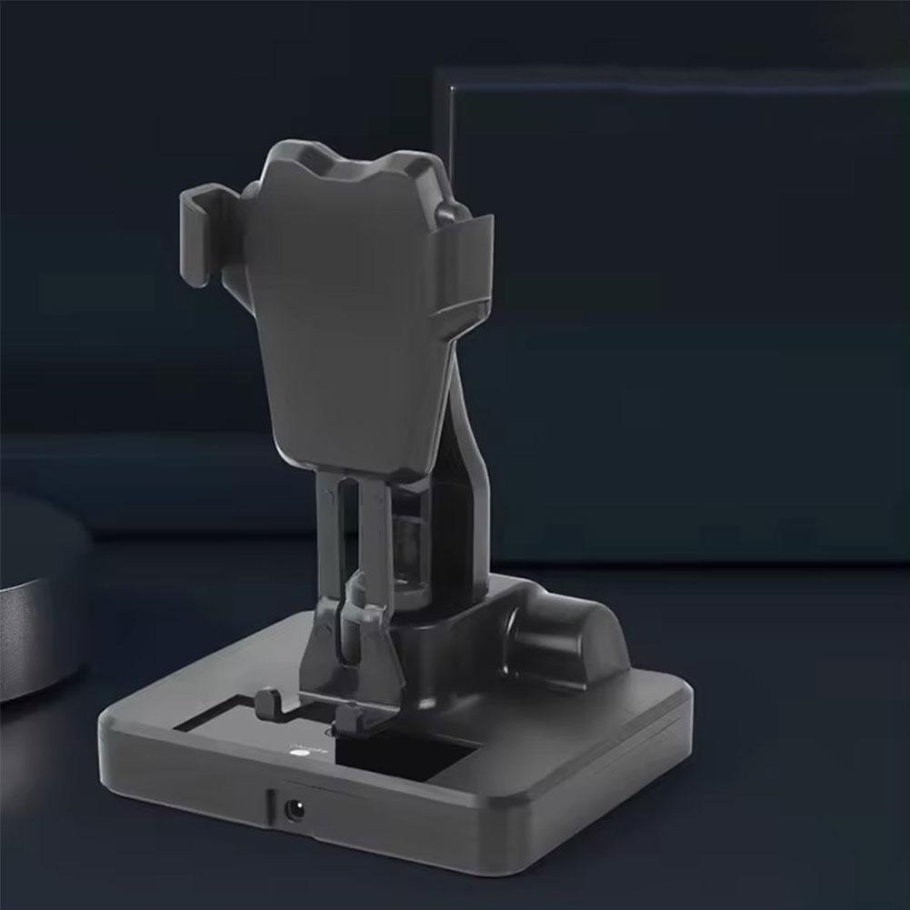 Мобильный телефон Автоматический шаговый шейкер Настольный беззвучный черный держатель Подставка для телефона с качающейся поддержкой Shake Stand Phone Autom Z2B6