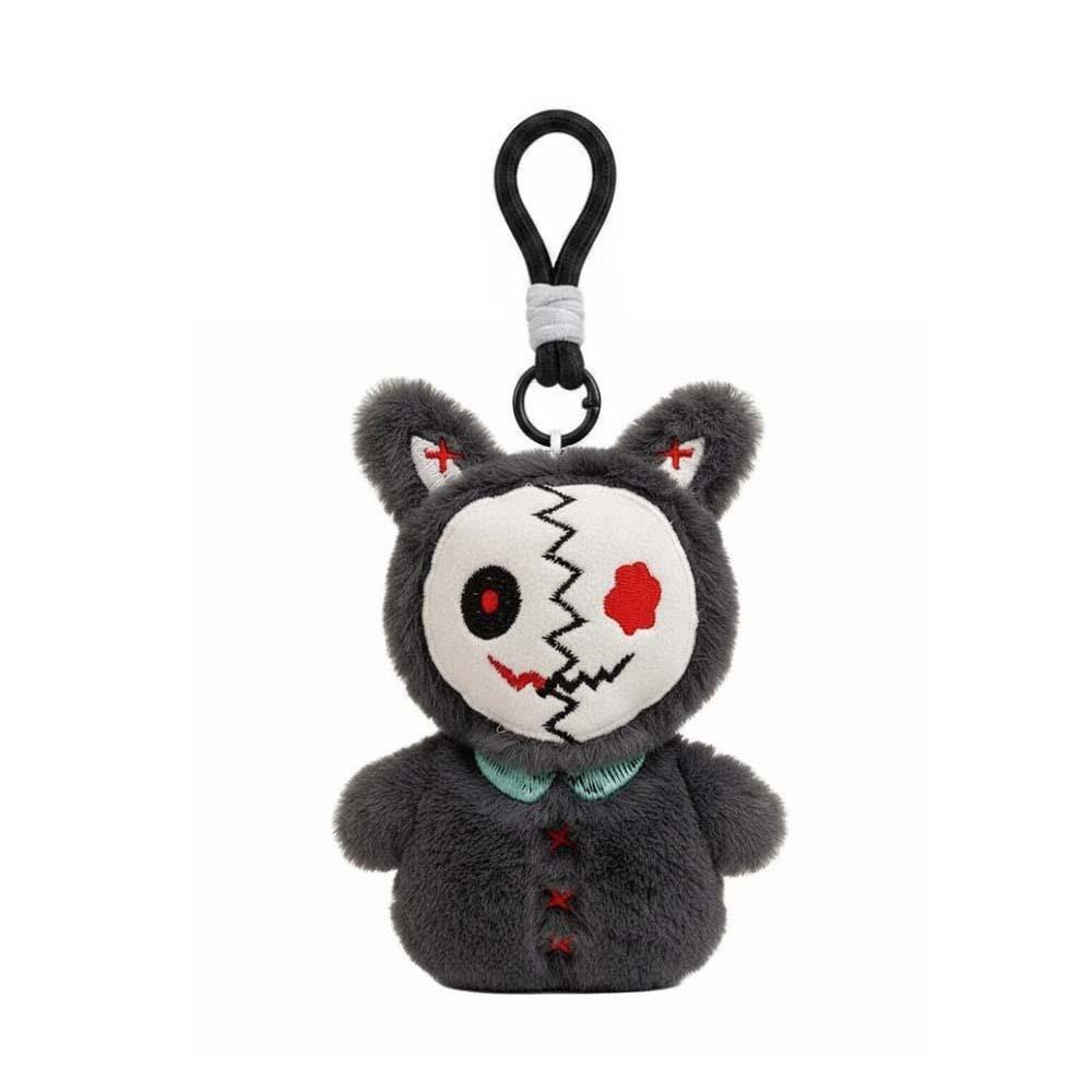Lightweight Mummy Plush Key Chain Compact Size Skull Bag Pendant Halloween Stuffed Doll Tote Bag
