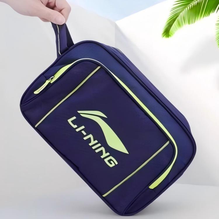 Li-Ning Водонепроницаемая Практичная Портативная Полиэстеровая Сумка для плавания Мужские сумки Многоцветная LNB1