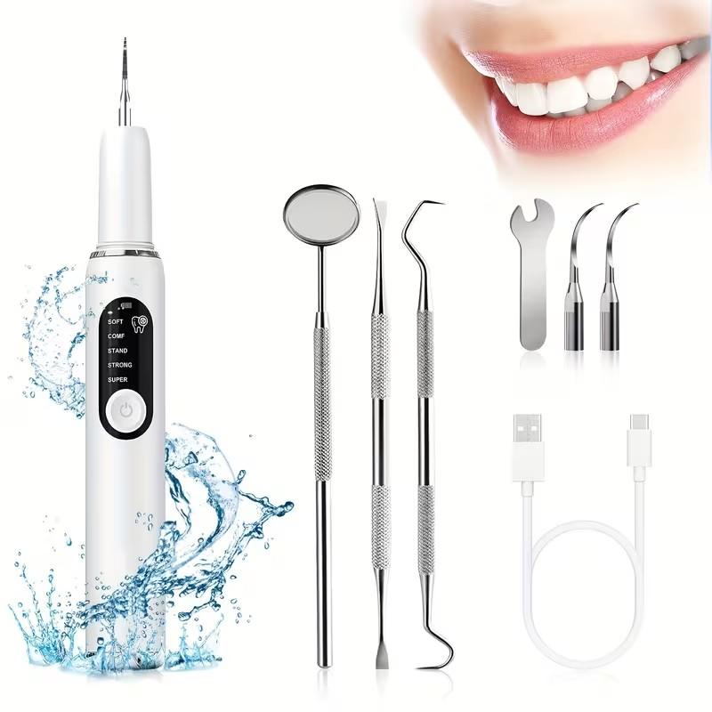 Ультразвуковой dental scaler Удаляет зубной камень Удаляет налет Удаляет пятна Чистка зубов Dental scaler для дома