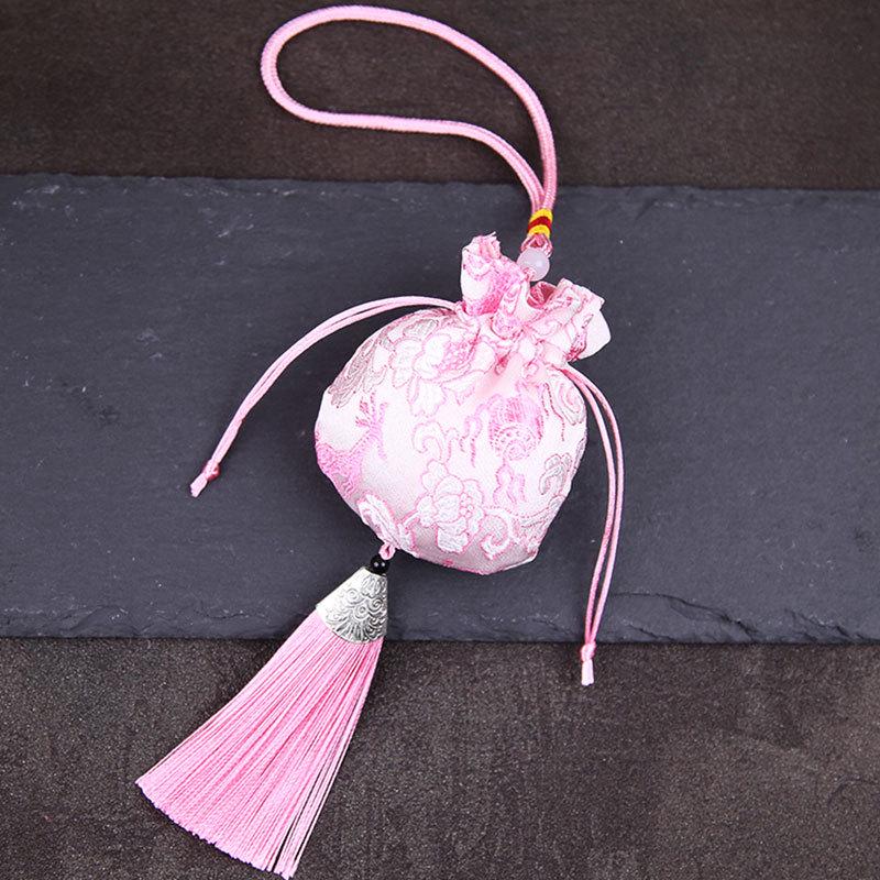 Ancient Style Lavender & Mugwort Sachet - Dragon Boat Festival Mosquito Repellent Pouch