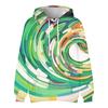 Men's Loose Printed Hooded Sweatshirt Men's Casual Fashion Sports Sweatshirt