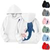 Children's Hoodies Loose Printed Hooded Sports Shirt Fashionable Sports Shirt