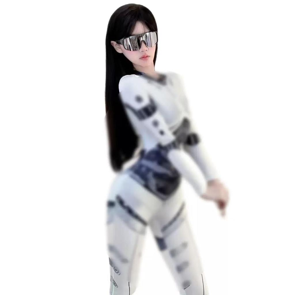 Super Sexy Cosplay Full Body Zentai Long Disguise Open Stretchable Swimsuit Cute and Smooth To the Elastic and Popular Anime Costume for Perfect for