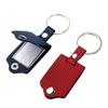 DIY Key Chains PU Leather Car Key Ring Rings Charm Bag Photo Keyring  Gifts