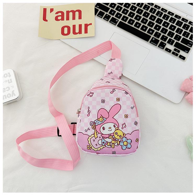 Милый детский кошелек для монет и сумка на плечо для девочек 2024 года - модная сумка-мессенджер и нагрудная сумка от Coulomi