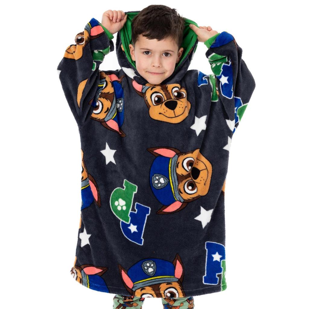 Paw Patrol Boys Chase Hoodie Blanket