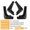 Auto Mudguards Fenders For BYD Seal 08 2026 Mud Flap Black ABS Exterior Car Accessories Tire For Protection Vehicle Decor