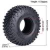 1.0 Inch Sticky Soft RC Crawler Tires  for 1/24 1/18 Scale High Clearance Upgrade Fits Axial SCX24 FMS FCX24 FCX18 Traxxas TRX4M