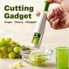 Томатный слайсер, резак, виноградные инструменты, вишневый фруктовый салат, разделитель, артефакт для малышей, маленькие кухонные принадлежности, гаджет для резки для ребенка