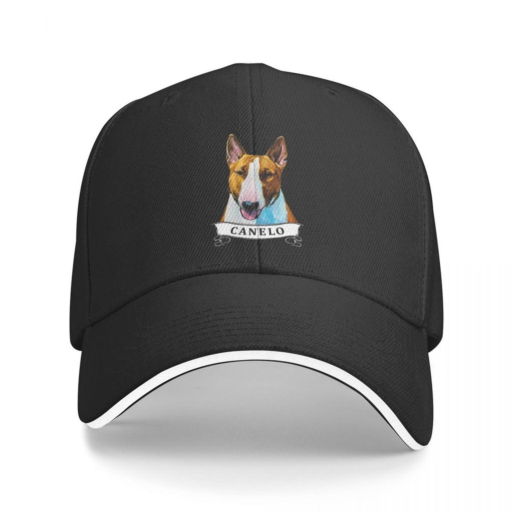 Canelo Bull Terrier Baseball Cap Beach Outing Black Cap Unisex'S Women'S