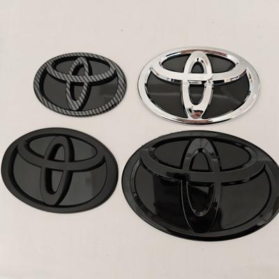 2026 Новый Для Toyota Модифицированная Черная Нижняя Передняя Решетка Значок Багажника Логотип Автомобиля Подходит для Toyota RAV4 CAMRY COROLLA LANDCRUSER RA