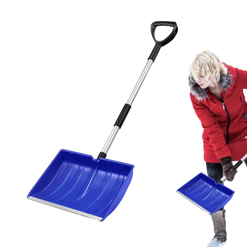 Portable Shovel D-shaped Handle Snow Scoop Winter Snow Removal Detachable Ice Shovel ABS Spade & Shovel Garden Hand Tool
