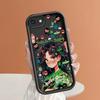 Зеленый Одежда Cool Girl Квадратный Силиконовый Чехол Для Телефона Для iPhone Samsung Galaxy Xiaomi Redmi POCO HUAWEI Honor Противоударный Защитный Мягкий Чехол