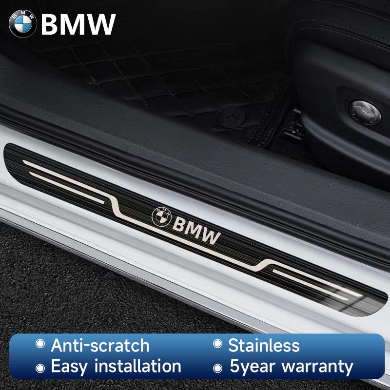 Накладки на пороги из нержавеющей стали для BMW Performance M X5 E53 E70 F15 G05 E71 2014-2025 Защитная отделка порога автомобиля