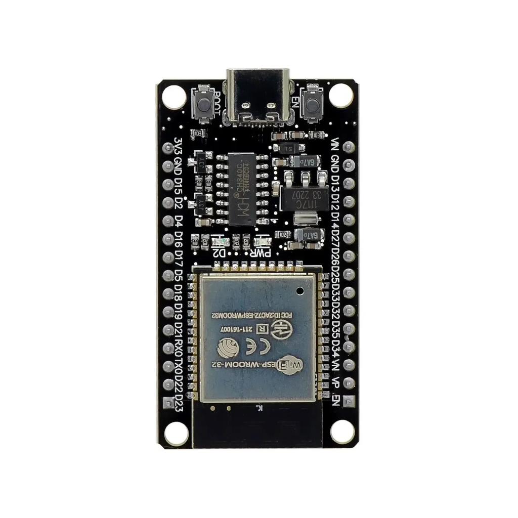 Плата разработки ESP32 TYPE-C USB CH340C WiFi+Для Bluetooth Сверхнизкое энергопотребление Двухъядерный ESP32-DevKitC-32 ESP-WROOM