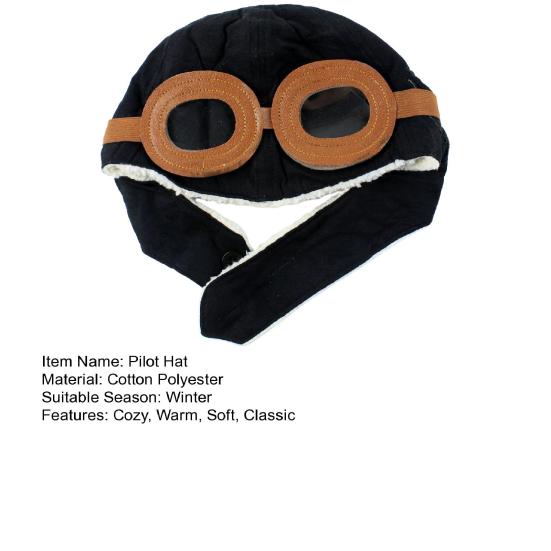 Уютная детская шапка-пилот. Теплая бархатная шапка с мультяшным дизайном, мягкий хлопок, классическая, удобная в ношении, универсальная шапка-пилот.