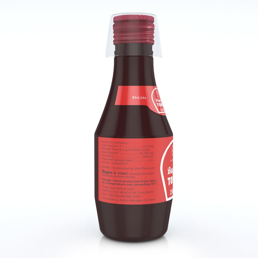 Bayer's Tonic 250ml Pack of 2 | Appetite Stimulant & Recovery Supplement | Port Vino Malaga Flavours