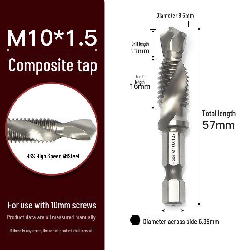 Универсальная ручная дрель-метчик для сверления и нарезания резьбы