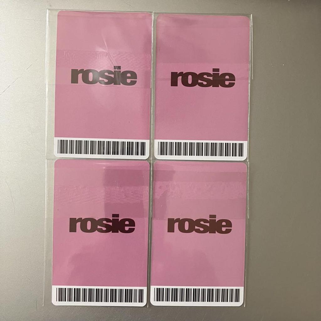 [USED] BLACKPINK Rosé Rosie YG SELECT Pre-order Bonus + Signing Event Bonus