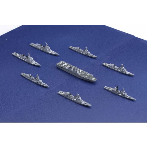 1/3000 Collectible Warship Series No. 31 Japan Maritime Self-Defense Force 2nd Escort Flotilla Plastic Model
