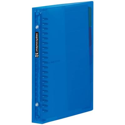 Папка-регистратор Maruman Loose Leaf A5 Sept Couleur 20 отверстий Blue F381C-02