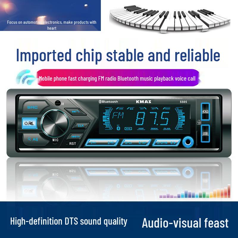 Умная автомагнитола Bluetooth с голосовым управлением для автомобилей/грузовиков