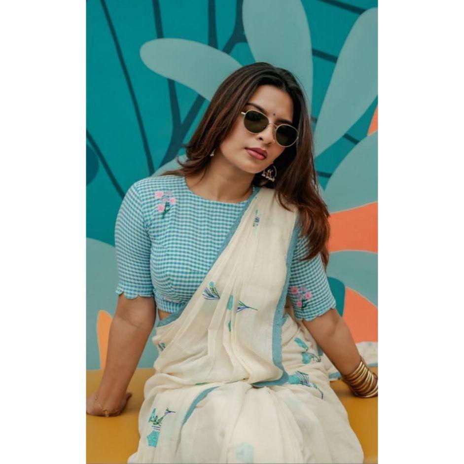 Новое стильное повседневное сари для женщин