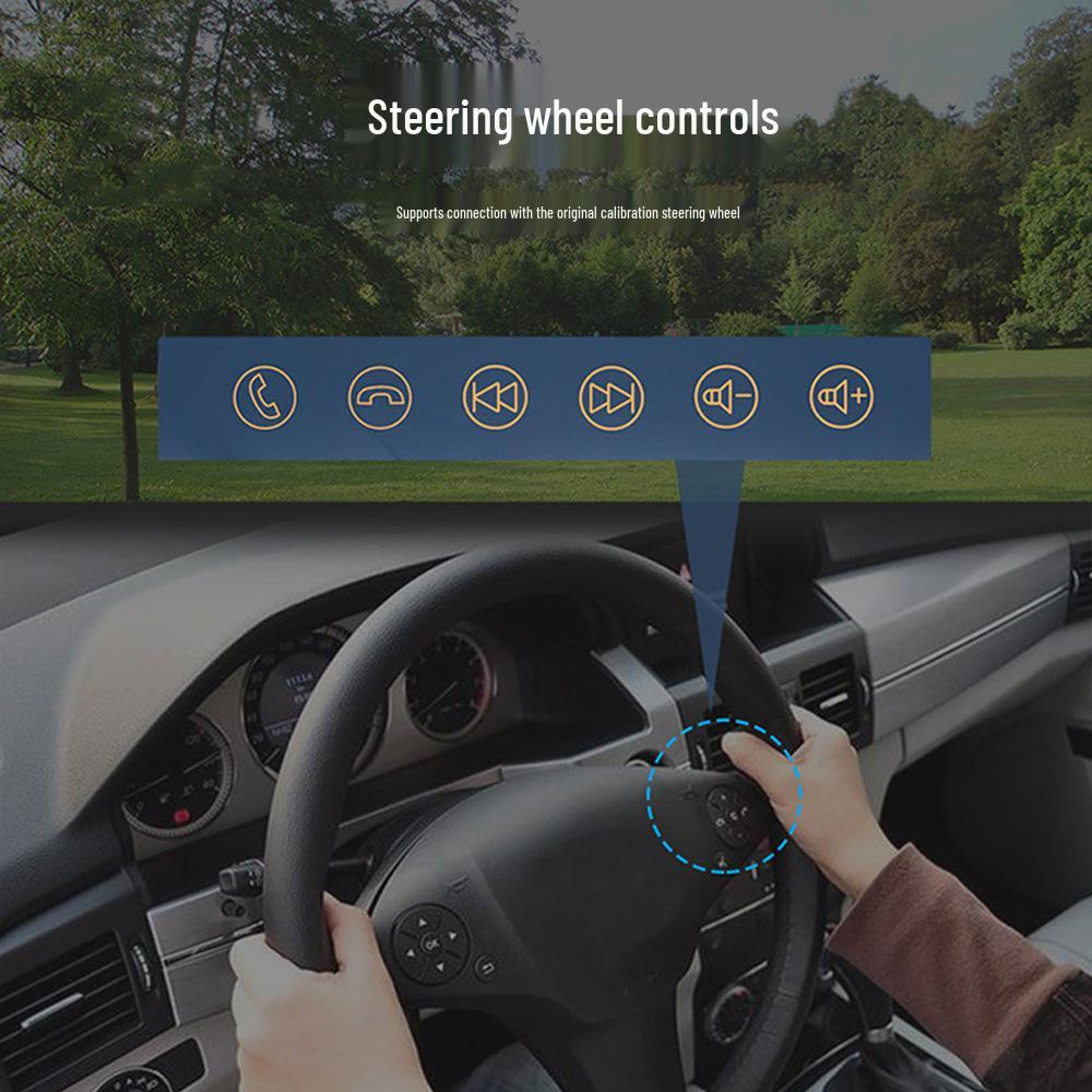 7-inch MP5 Player for Fiat 500 with 1+32G Storage, Built-in CarPlay, and Mobile Phone Interconnection 12V