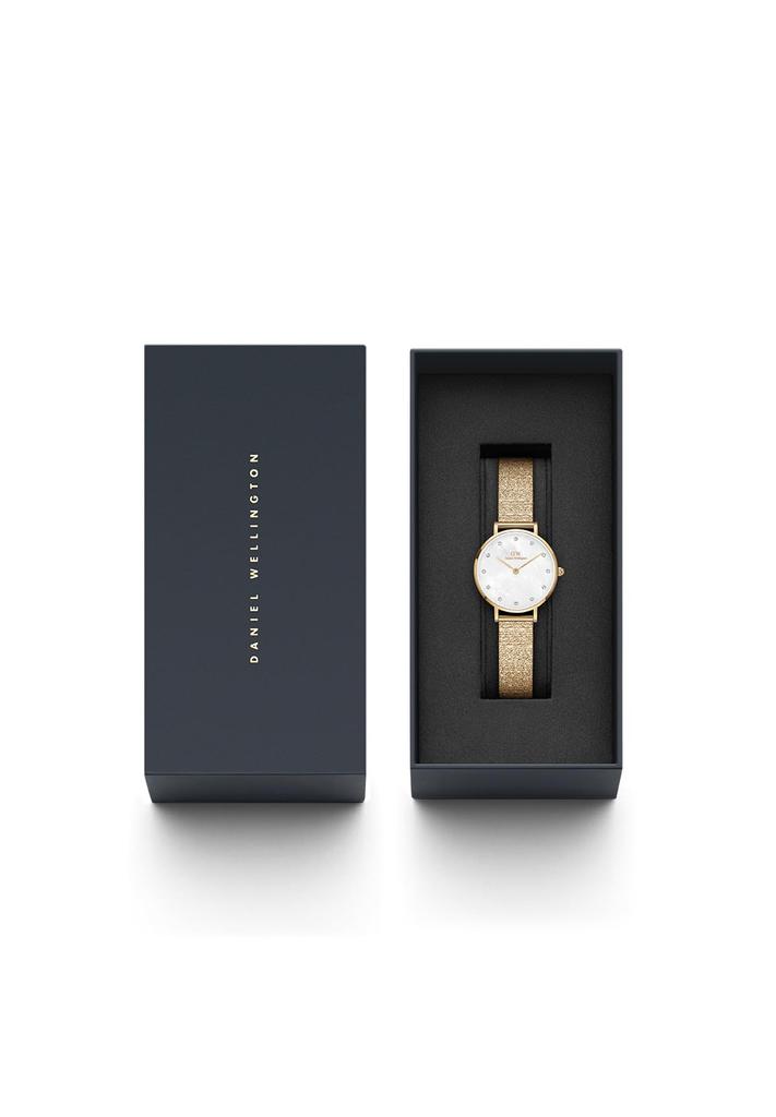 DANIEL WELLINGTON Petite 28 Pressed Studio Lumine MOP White Crystal DW Watch Mother of Pearl Watch Gift for Her Brand Watch Simple Luxury Watch