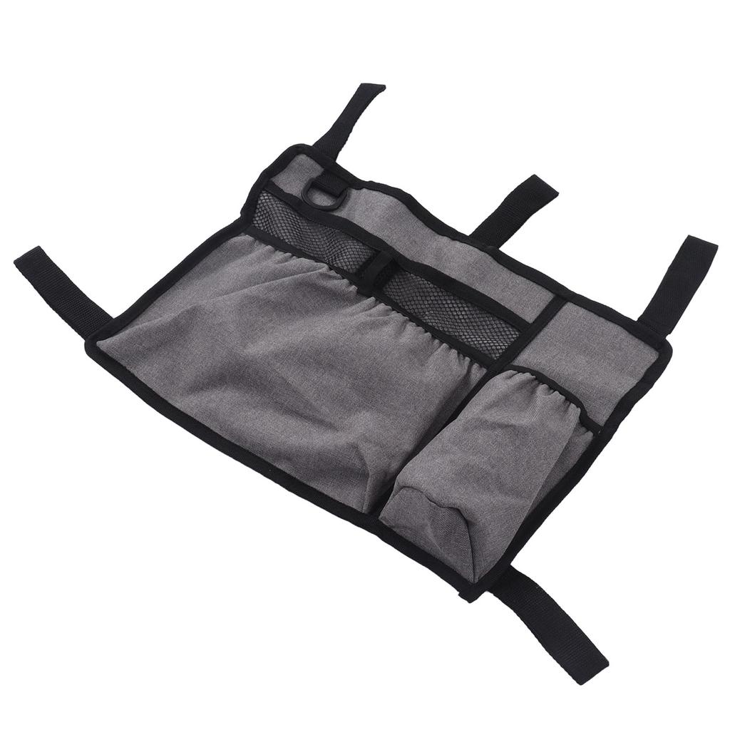 Multi Pocket Oxford Cloth Walker Storage Bag Wheelchair Side Hanging Storage Bag Walker Basket Bag