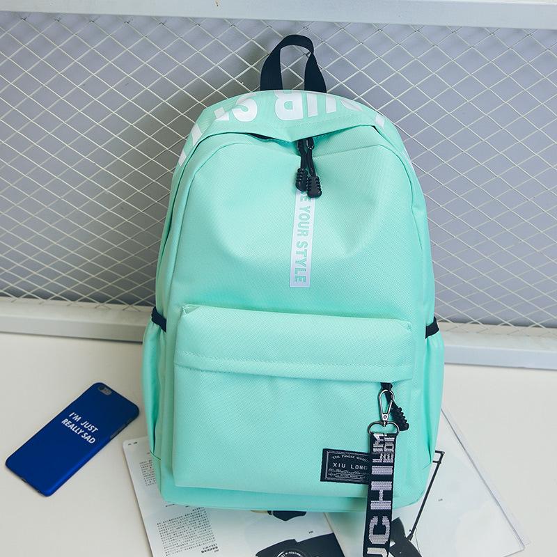 Backpack for Students Oxford Schoolbag Lightweight Large Capacity Soft Shoulder Strap Fashion Print Multi-function Backpacks