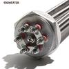 SNDHEATER Hot Water Resistance Flexible Heater Spare Parts DN40 DN32 DN50 304SS Ground Screwed Fast Heating Rod 3KW/6KW/9KW/12KW