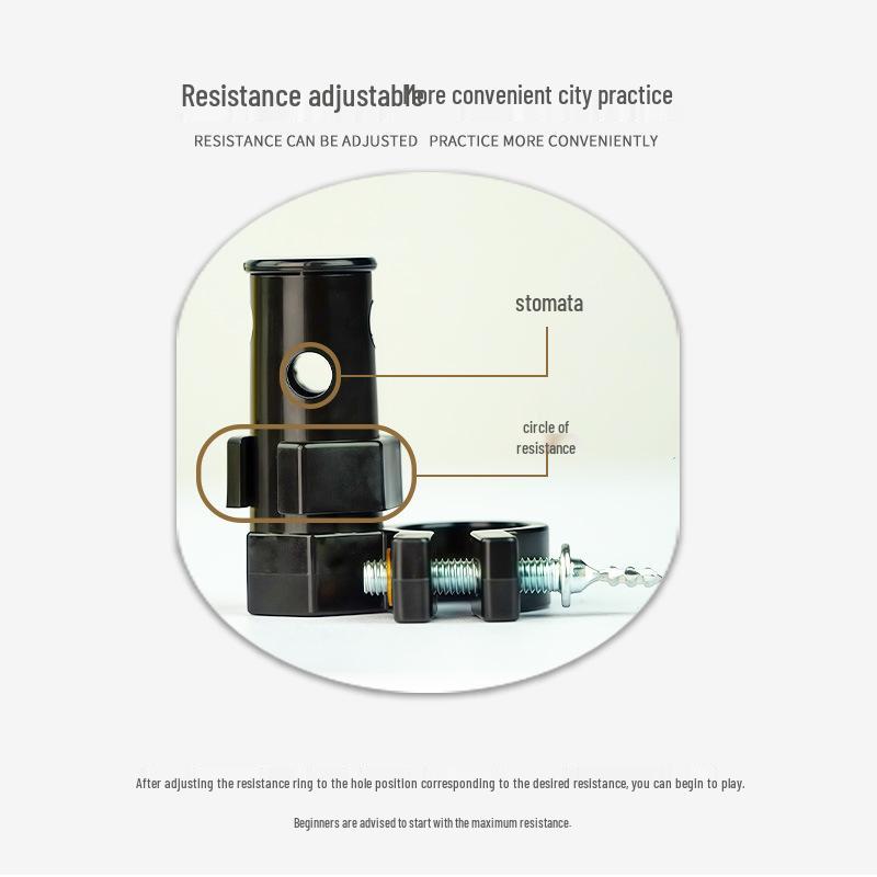 Большой зажим для мундштука для тубы, баритона, трубы, тромбона - Улучшает качество занятий