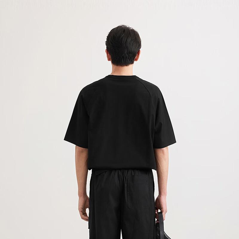CROQUIS Men's 2025 Summer Round Neck Mid-Sleeve T-Shirt