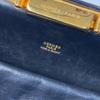 Used HERMESShoulder Bag black/Dark green Box scarf Women