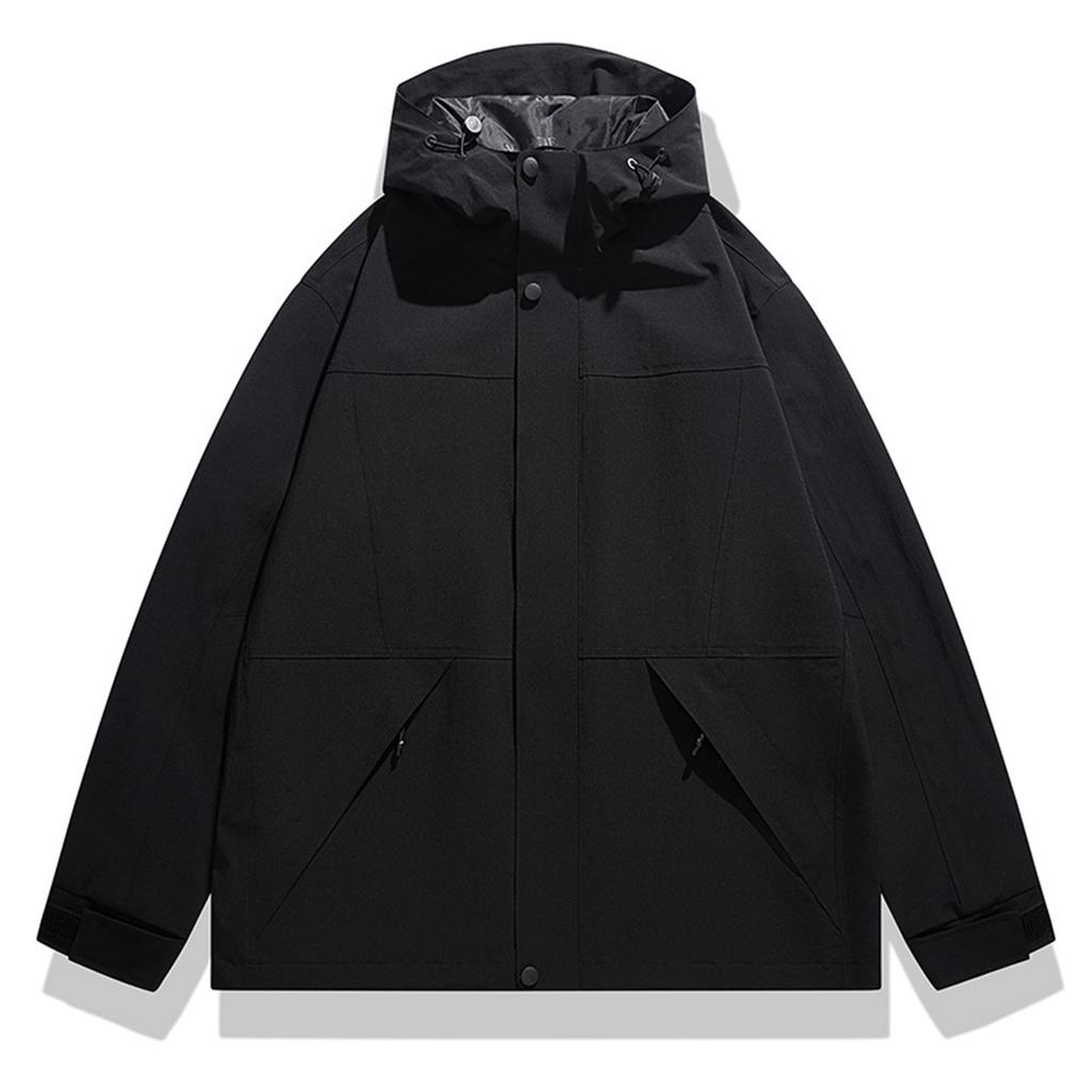 Men's Color Matching Jacket Fashionable And Casual Sportswear Mountaineering And Outdoor Couple Jacket