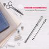 Направляющие для веревки из нержавеющей стали Инструменты для заправки нити в одежду Зажим для эластичной ленты