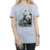 Star Wars Womens/Ladies The Last Jedi Japanese Rey Cotton Boyfriend T-Shirt