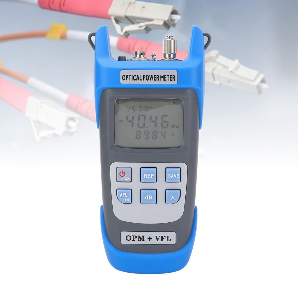 3 в 1 тестер оптоволокна -50 до +26 дБм измеритель оптической мощности 30 мВт 30 км визуальный локатор неисправностей OPM и V