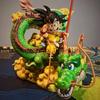 15 см Аниме Фигурка Dragon Ball Гоку и Фигурка Дракона ПВХ Фигурки Действия Коллекционная Модель Игрушки Подарки