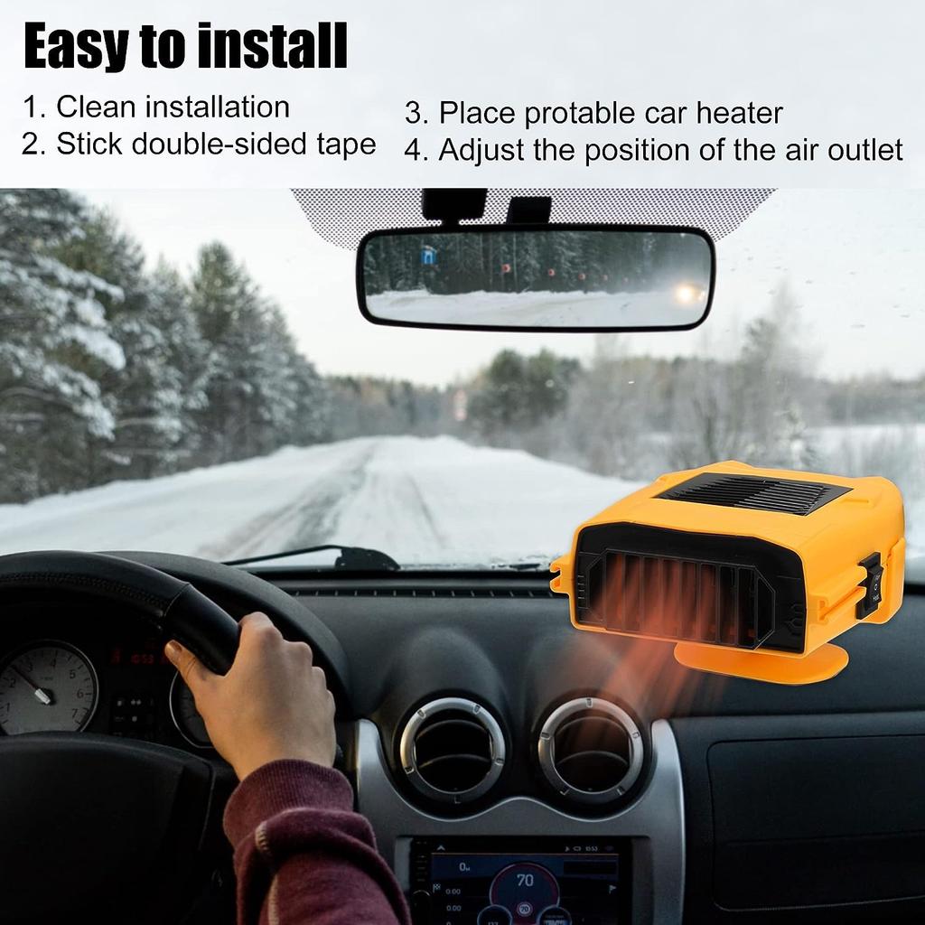 Автомобильный обогреватель 12 В 150 Вт 2-в-1 вентилятор отопления и охлаждения