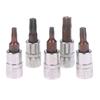 5 шт. Насадки-биты Torx 1/4 дюйма, Инструменты с головкой под торцевой ключ T15 T20 T25 T30 T40, Адаптер для торцевого ключа, Ручные инструменты