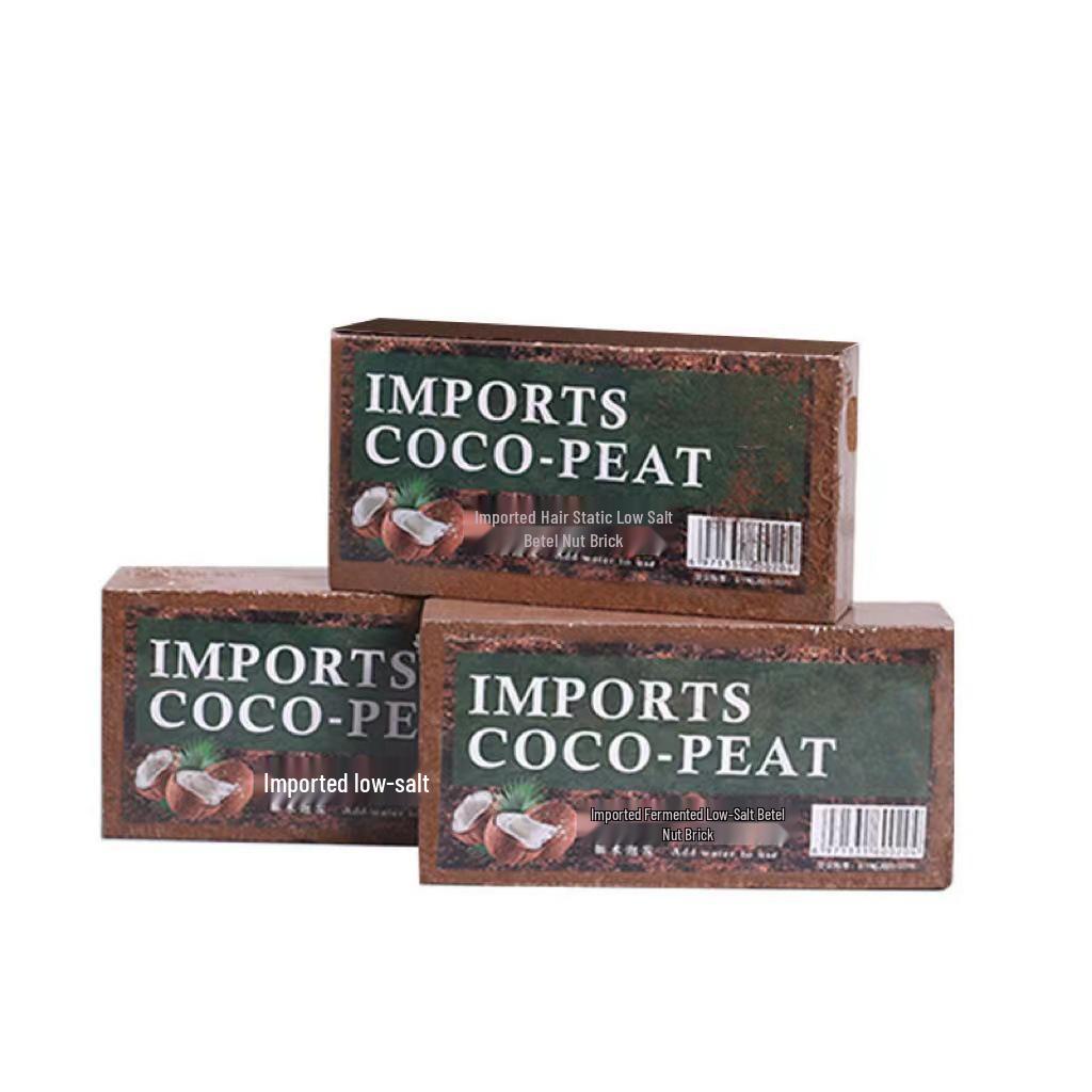 Coconut Coir Nutrient Soil Brick: Ideal for Planting Vegetables & Flowers.