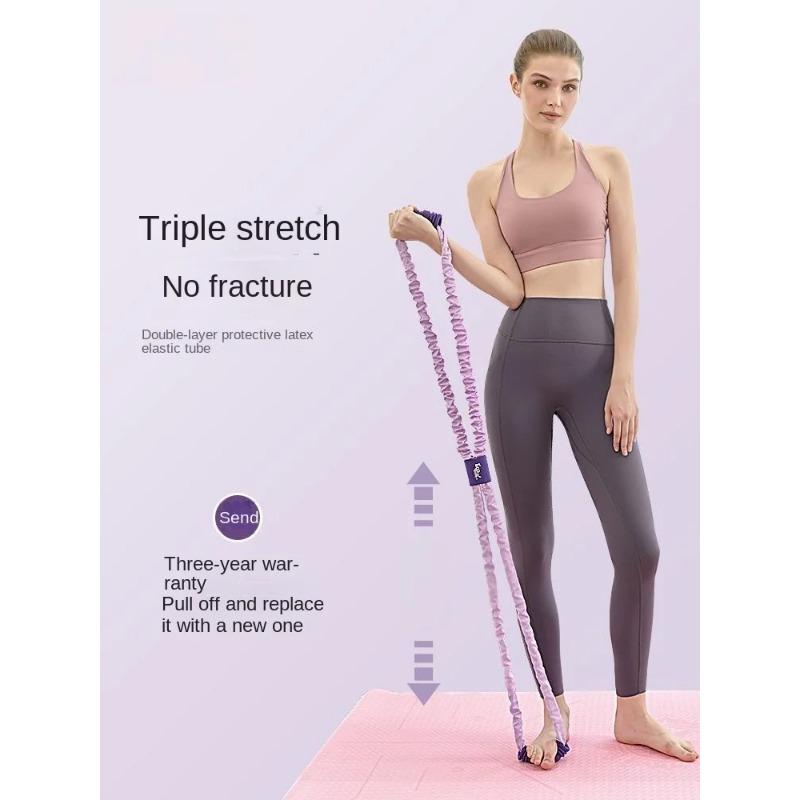 8-значный пояс для натяжения Йога Эластичные ленты для фитнеса Резиновые ленты для упражнений Бодибилдинг Ремень сопротивления Спортивные ремни для спортзала