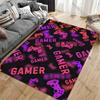 Gaming passion controller aesthetics carpet Yoga living room room decor children's crawling mat doormat area rug
